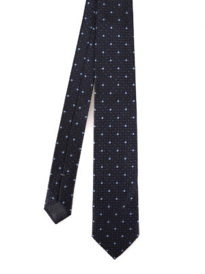 ERMENEGILDO ZEGNA: cravatte e papillion - Cravatta in seta a pois