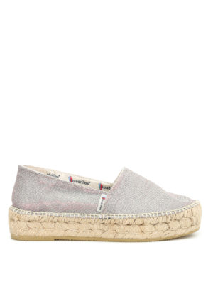 Espadrilles: espadrilles - Tommy lurex wedge espadrilles