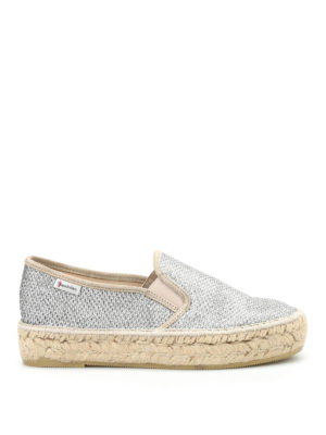 Espadrilles: espadrilles - Tonia lurex slip-ons