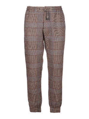 ETRO: pantaloni casual - Pantaloni in lana principe di Galles