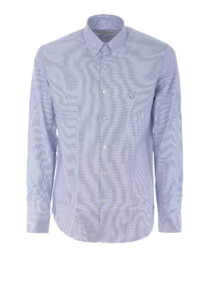 ETRO: camicie - Camicia Mandy slim b/d in cotone pinpoint