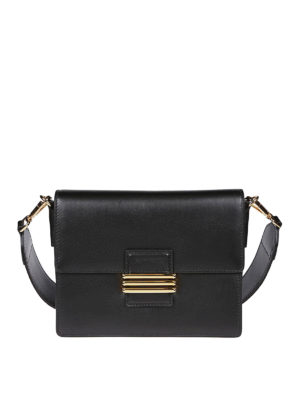 ETRO: borse a spalla - Borsa Rainbow in pelle nera