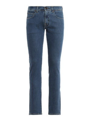 ETRO: jeans skinny - Jeans cinque tasche slim
