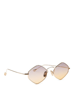 EYEPETIZER: occhiali da sole - Occhiali da sole Amelie in metallo dorato