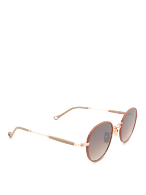 EYEPETIZER: sunglasses - Cinq rounded ultralight sunglasses