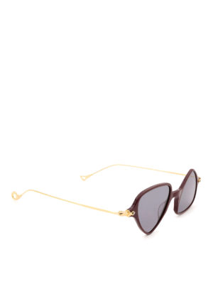 EYEPETIZER: sunglasses - Twiggy asymmetric triangular sunglasses