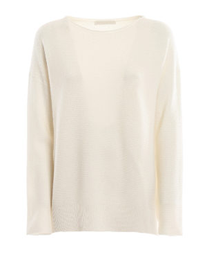 FABIANA FILIPPI: boat necks - Lurex embellished wool blend sweater