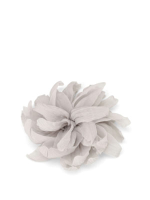FABIANA FILIPPI: Spille - Spilla a fiore in chiffon di seta