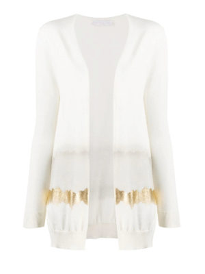 FABIANA FILIPPI: cardigans - Golden stripe cardigan