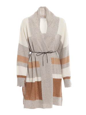 FABIANA FILIPPI: Cárdigans - Cárdigan - De Rayas