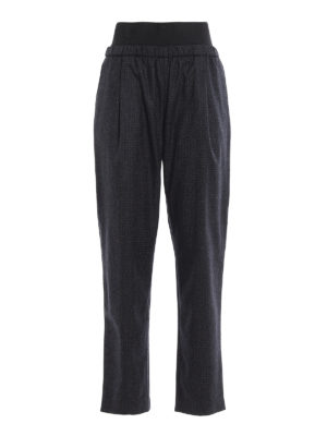 FABIANA FILIPPI: Pantalones casual - Pantalón Casual - Gris