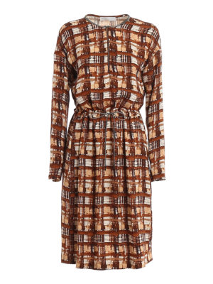 FABIANA FILIPPI: Vestidos media pierna - Vestido Midi - Marrón