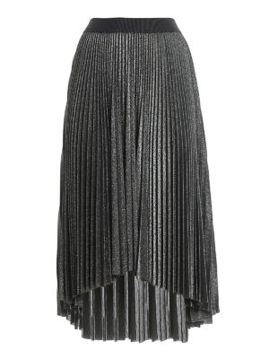 FABIANA FILIPPI: Faldas media pierna y semilargas - Falda Semilarga - Plata