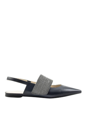 FABIANA FILIPPI: sandali - Sandali slingback Esilde blu scuro