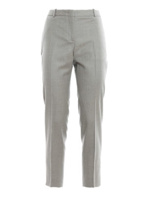 FABIANA FILIPPI: Tailored & Formal trousers - Assisi embellished wool cigarette trousers