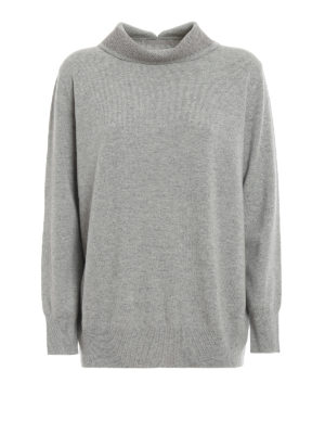 FABIANA FILIPPI: Cuellos altos y polos - Suéter Con Cuello Alto - Gris