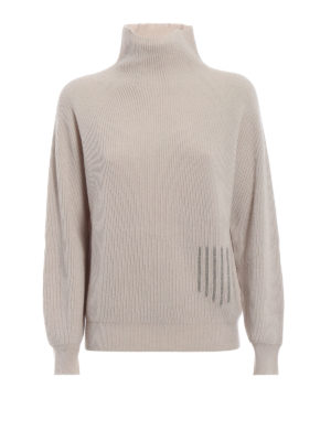 FABIANA FILIPPI: maglia a collo alto e polo - Maglione a collo alto con punto luce