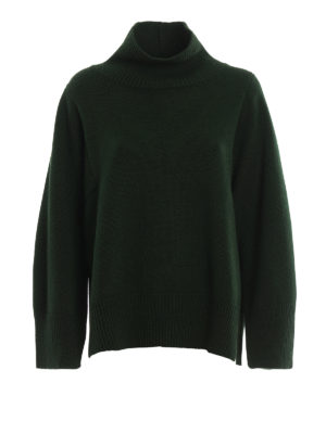 FABIANA FILIPPI: Turtlenecks & Polo necks - Wide sleeve wool blend sweater