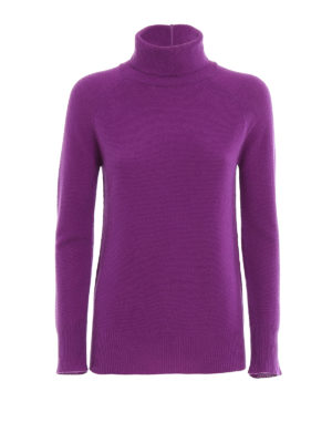 FABIANA FILIPPI: Cuellos altos y polos - Suéter Con Cuello Alto - Púrpura