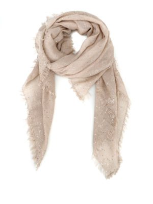 FALIERO SARTI: sciarpe e foulard - Sciarpa Lenny in misto seta con paillettes