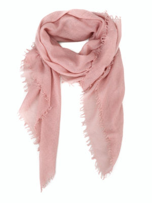 FALIERO SARTI: sciarpe e foulard - Sciarpa New Lolita rosa in cashmere e seta