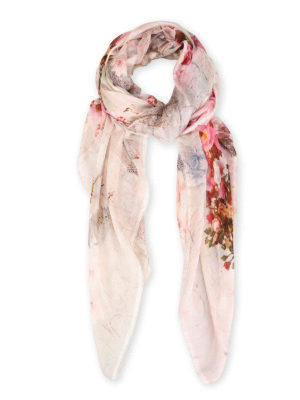 FALIERO SARTI: Stole & Scialli - Stola Charlotte con stampa floreale