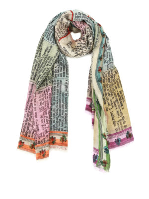 FALIERO SARTI: Stole & Scialli - Stola Porta Fortuna in misto seta