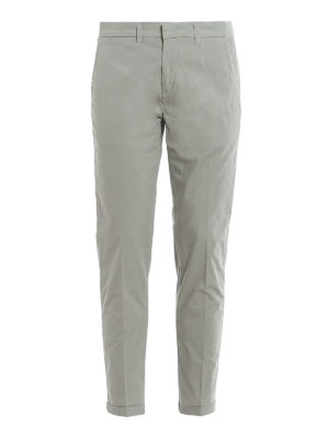 FAY: casual trousers - Checked capri trousers