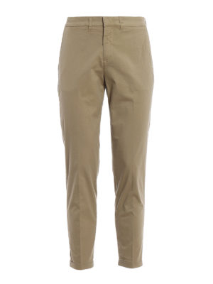 FAY: pantaloni casual - Pantaloni chino in cotone stretch
