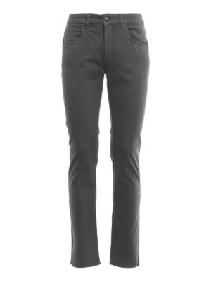 FAY: casual trousers - Soft touch twill trousers