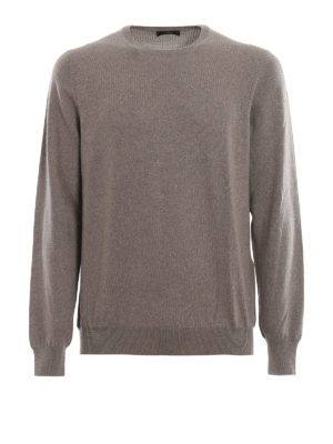 FAY: crew necks - Worsted wool crew neck sweater