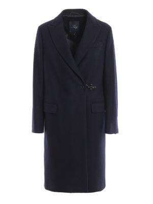 FAY: Knielange Mäntel - Knielanger Mantel - Blau