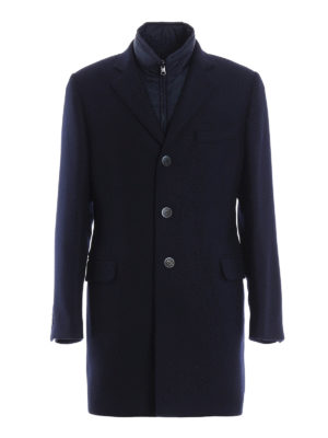 FAY: cappotti al ginocchio - Cappotto in lana imbottito