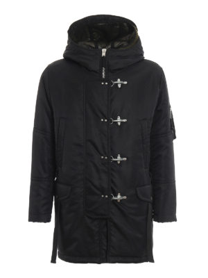 FAY: padded coats - 4 Ganci parka with reversible jacket
