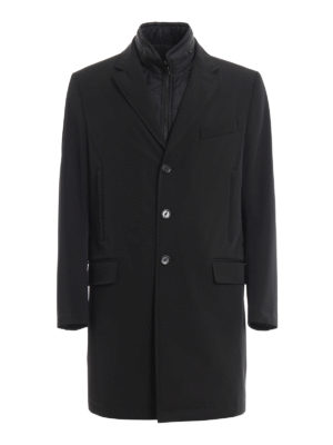 FAY: cappotti imbottiti - Cappotto Double con gilet staccabile