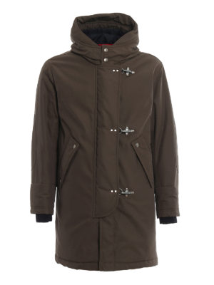 FAY: padded coats - Techno cotton padded coat