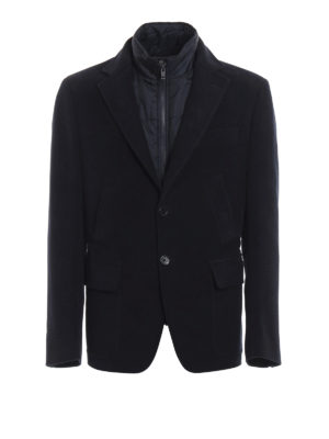 FAY: giacche imbottite - Giacca in fustagno con gilet staccabile