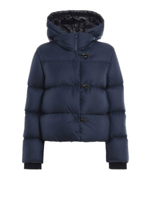 FAY: Kurze Daunenjacken - Daunenjacke - Blau