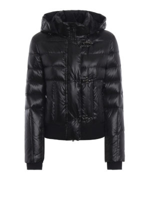 FAY: giacche imbottite - Piumino trapuntato con cappuccio staccabile