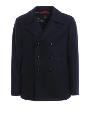 FAY: giacche imbottite - Caban imbottito in misto lana