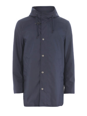 FAY: parkas - Nylon hooded raincoat
