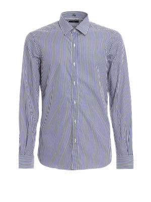 FAY: camicie - Camicia classica in popeline a righe
