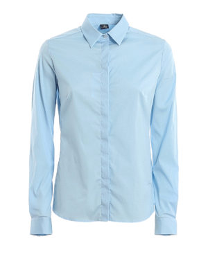 FAY: shirts - Stretch cotton shirt