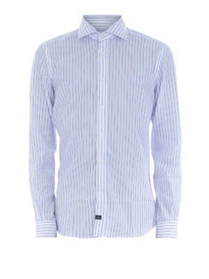FAY: shirts - Striped cotton shirt