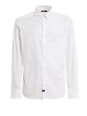 FAY: shirts - White cotton shirt