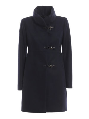 FAY: cappotti corti - Cappotto Romantic blu notte