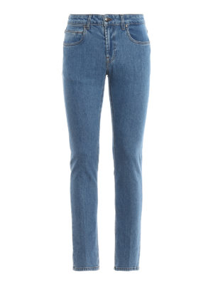 FAY: straight leg jeans - Light stretch denim jeans