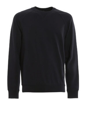 FAY: Sweatshirts & Sweaters - Raglan sleeve cotton hoodie