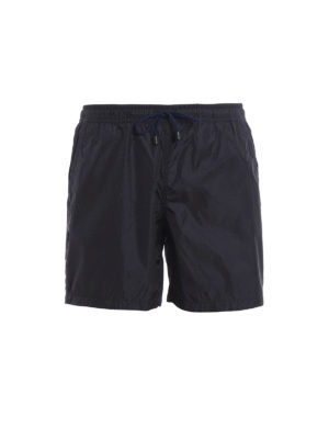 FAY: Costumi piscina e boxer - Boxer da mare in nylon semi lucido blu