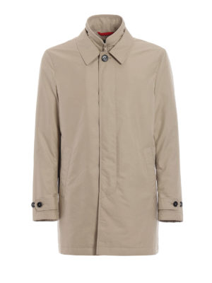 FAY: cappotti trench - Trench imbottito Morning beige